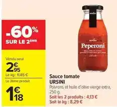 Carrefour Market Sauce tomate offre