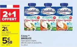 Carrefour Market Bridélice - crème offre