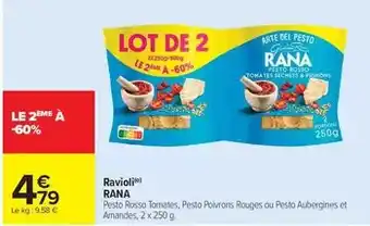 Carrefour Market Rana - ravioli offre