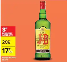 Carrefour Market J&b - blended scotch whisky offre
