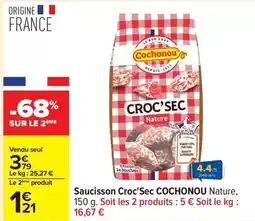 Carrefour Express Saucisson offre