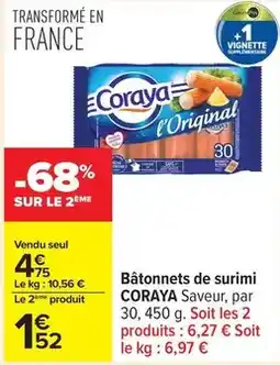 Carrefour Express Coraya - bâtonnets de surimi offre