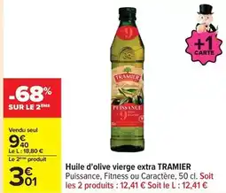 Carrefour Express Tramier - huile d'olive vierge extra offre