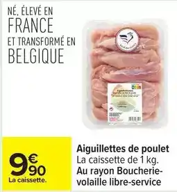 Carrefour Express Aiguillettes de poulet offre