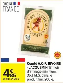 Carrefour Express Fini - comté a.o.p offre