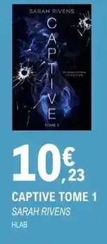 E.Leclerc Tome 1 sarah rivens offre