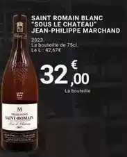 E.Leclerc Saint romain blanc sous le chateau offre