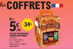 E.Leclerc Coffret découverte bieres bretonnes offre