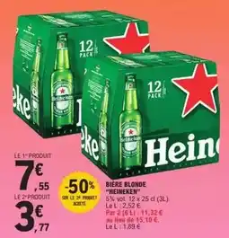 E.Leclerc Heineken - biere blonde offre