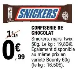E.Leclerc Confiserie de chocolat offre