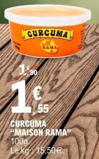 E.Leclerc Curcuma maison rama offre