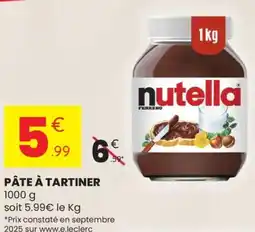 Stokomani NUTELLA Pâte à tartiner offre