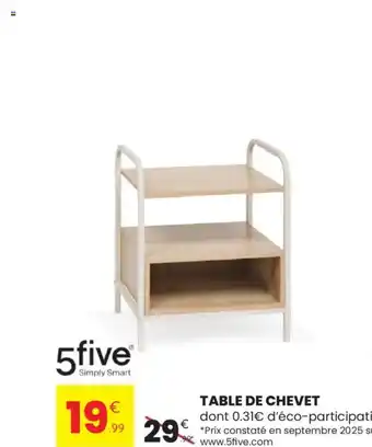 Stokomani Table de chevet offre