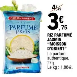 E.Leclerc Riz parfumé jasmin moisson d'orient offre