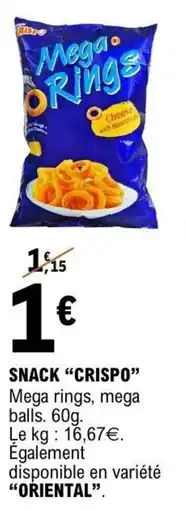 E.Leclerc Snack crispo offre