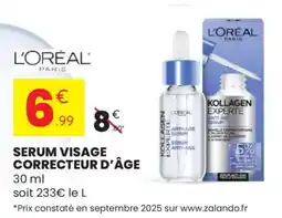 Stokomani L'ORÉAL PARIS Serum visage correcteur d'âge offre