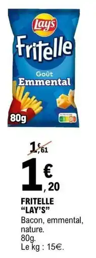E.Leclerc Fritelle lay's offre