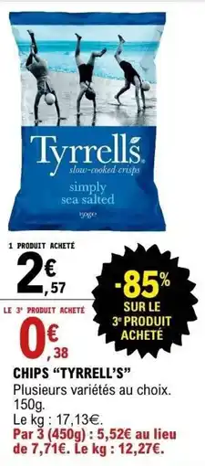 E.Leclerc Chips tyrrell's offre