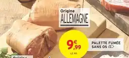 Intermarché Palette - fumee offre