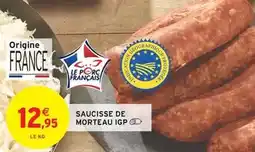 Intermarché Saucisse de morteau igp offre