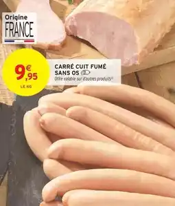 Intermarché Carré cuit fumé sans os offre