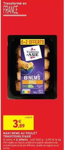 Intermarché Signal - max nems au poulet traditions offre