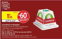 Intermarché Chavroux - pyramide offre