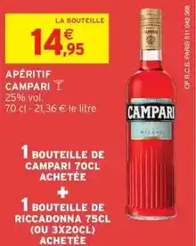 Intermarché Campari - aperitif offre