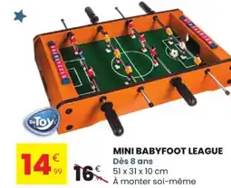 Stokomani Mini babyfoot league offre