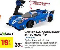 Stokomani EXOST Voiture radiocommandée 24h du mans 1/14 offre