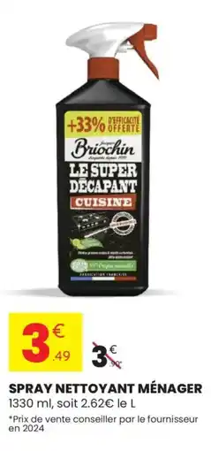 Stokomani BRIOCHIN Spray nettoyant ménager offre