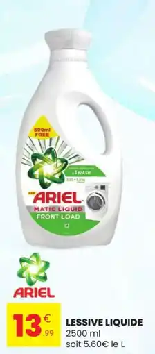 Stokomani ARIEL Lessive liquide offre
