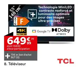 BUT TCL Téléviseur offre
