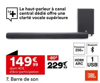 BUT JBL Barre de son offre