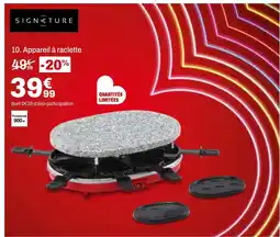 BUT SIGNATURE Appareil à raclette offre