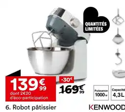 BUT Kenwood Robot pâtissier KHC29B.A0WH PROSPERO+ offre