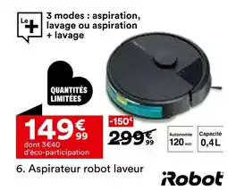 BUT Aspirateur robot laveur offre