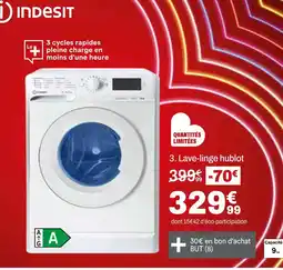BUT Indesit Lave-linge hublot offre
