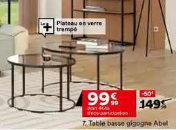 BUT Table basse gigogne Abel offre