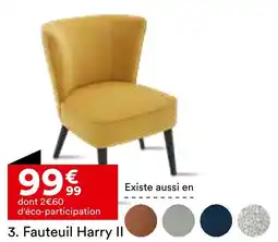BUT Fauteuil harry ii offre