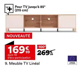 BUT Meuble tv linéal offre