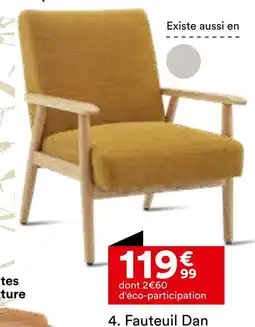 BUT Fauteuil Dan offre