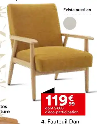 BUT Fauteuil Dan offre