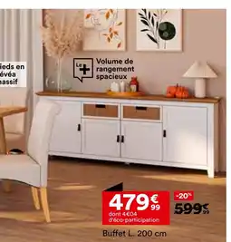 BUT Buffet L. 200 cm offre
