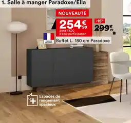 BUT Buffet l. 180 cm paradoxe offre