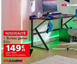 BUT BXGAMING Bureau gamer Ezio offre