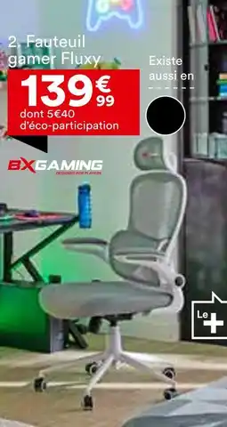 BUT Fauteuil gamer Fluxy offre