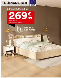 BUT Lit 160x200 cm Ikast offre