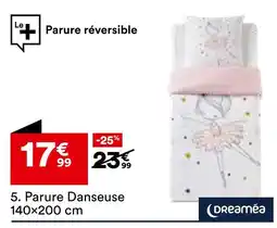 BUT DREAMEA Parure Danseuse 140×200 cm offre