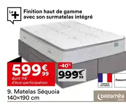 BUT Matelas Séquoia 140×190 cm offre